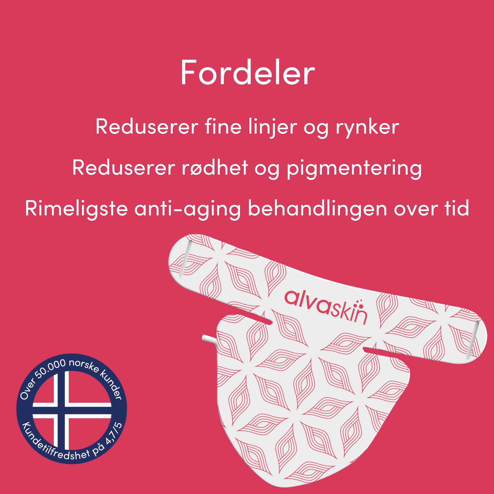 Alvaskin® Aurora hals-/brystmaske