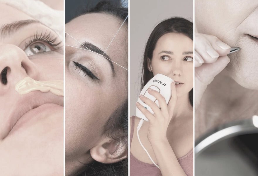 Topp 5 metoder for å fjerne ansiktshår - En skiller seg ut