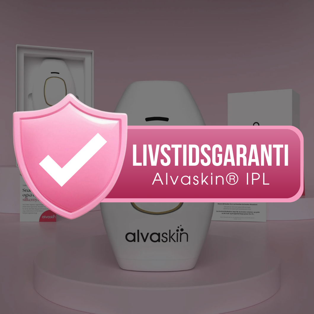 Livstidsgaranti Alvaskin® IPL